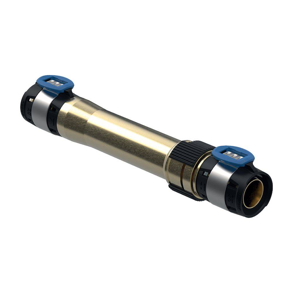 Geberit Langkupplung FlowFit, DN 25, 32mm, 22,1-32,1cm, Siliziumbronze, Bronze