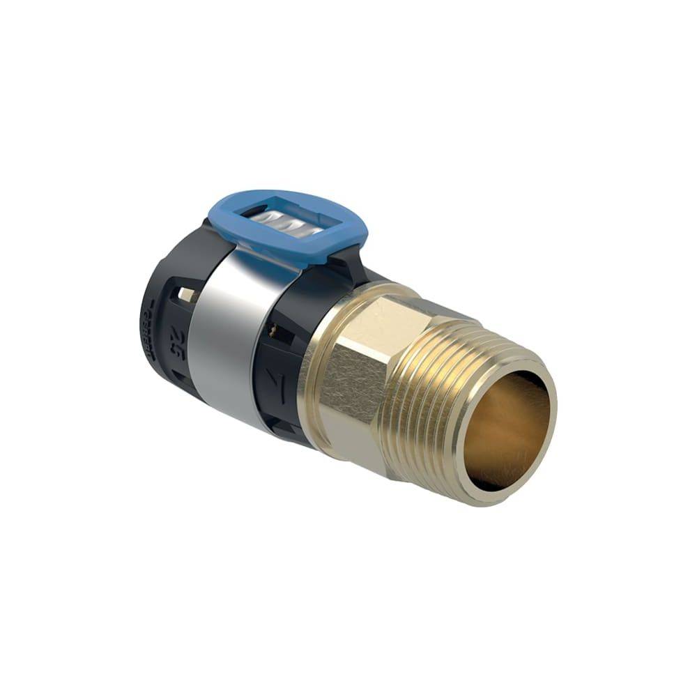 Geberit FlowFit Übergang mit Außengewinde bleifreie Siliziumbronze, D 20mm, R 1"
