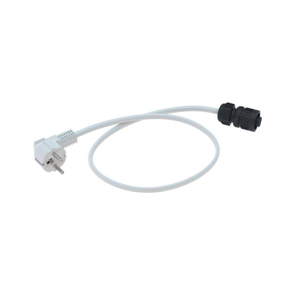 Geberit Netzkabel für AquaClean, 220-230V, 50-60Hz, 60cm, PVC, Weiß, 242839P01