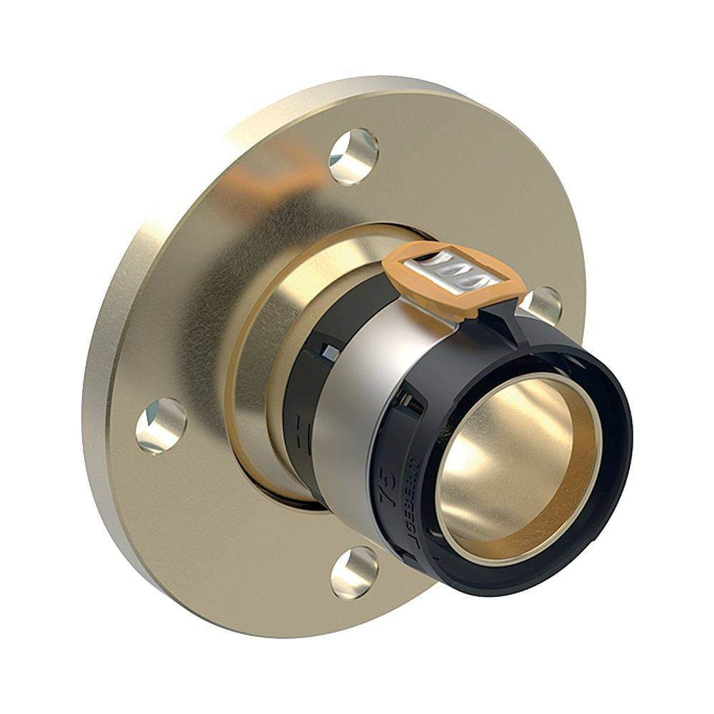 Geberit FlowFit Flansch PN10/16, mit Presseinheit bleifreie Siliziumbronze, D 75mm, DN 65
