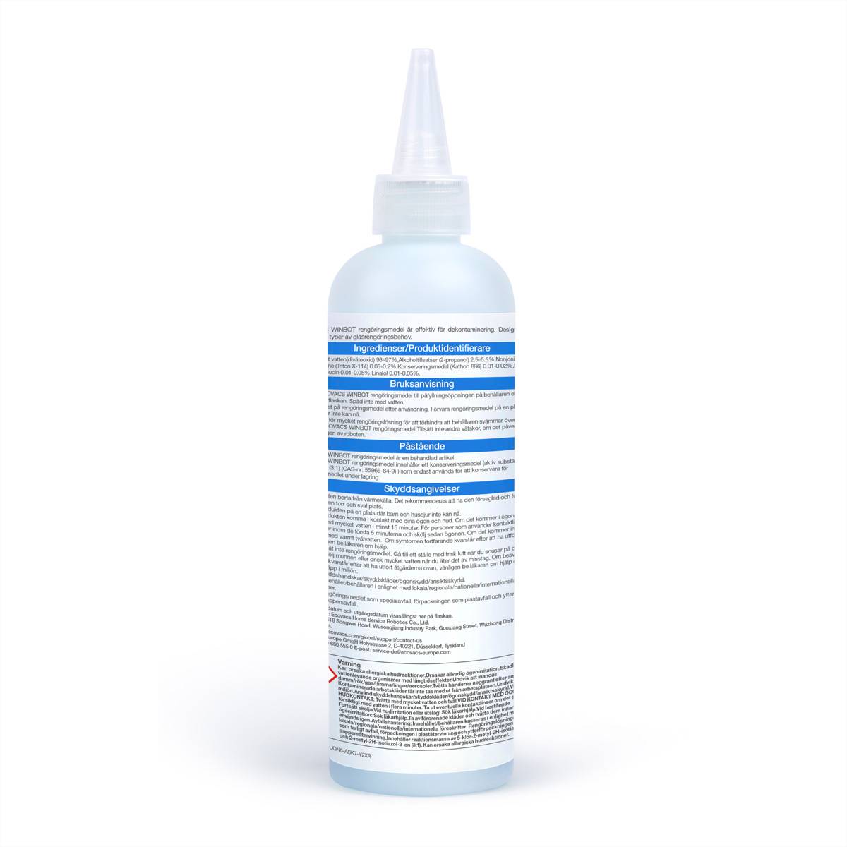 Ecovacs W-SO01-0004, Staubsaugerroboter, Reinigungslösung, Gemischte Farben, 230 ml, Ecovacs, all WINBOT