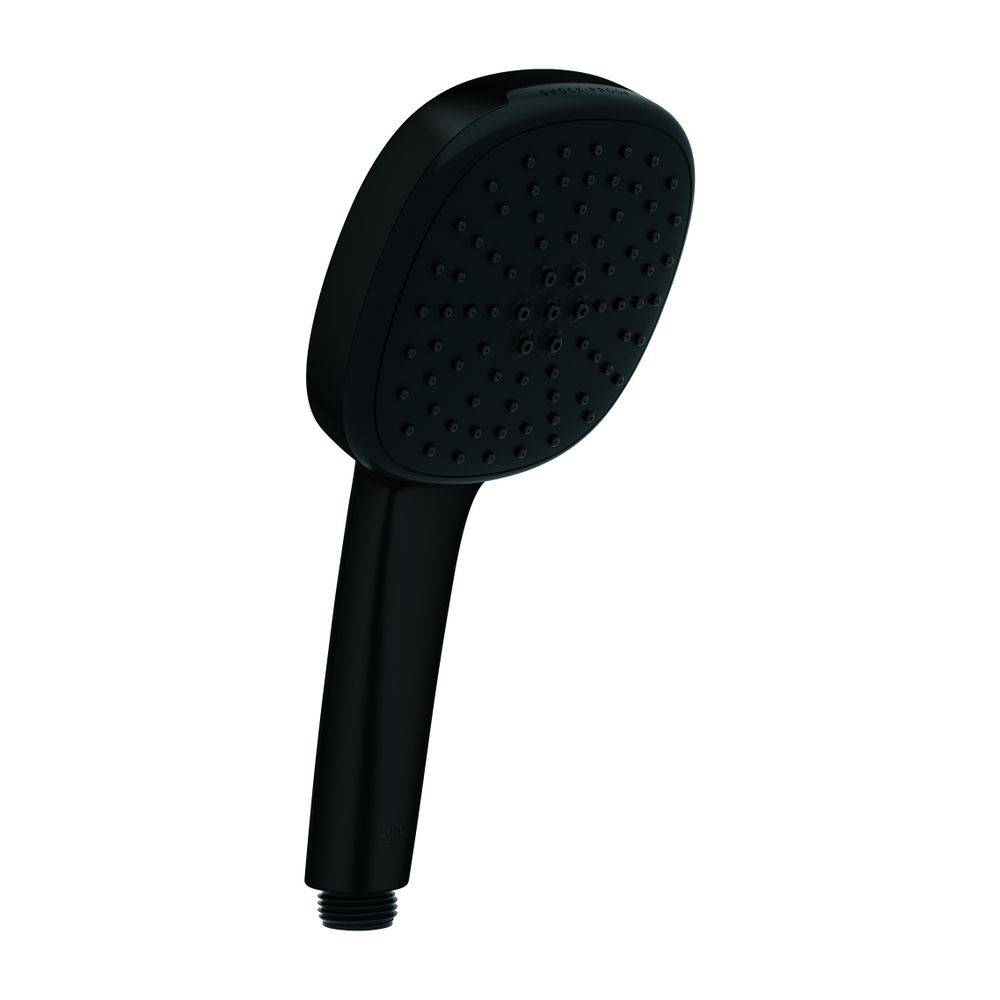Grohe Tempesta Cube 110 Handbrause, 2 Strahlarten Rain/Jet, maximaler Durchfluss bei 3 bar 7,4l/min, Mattschwarz,