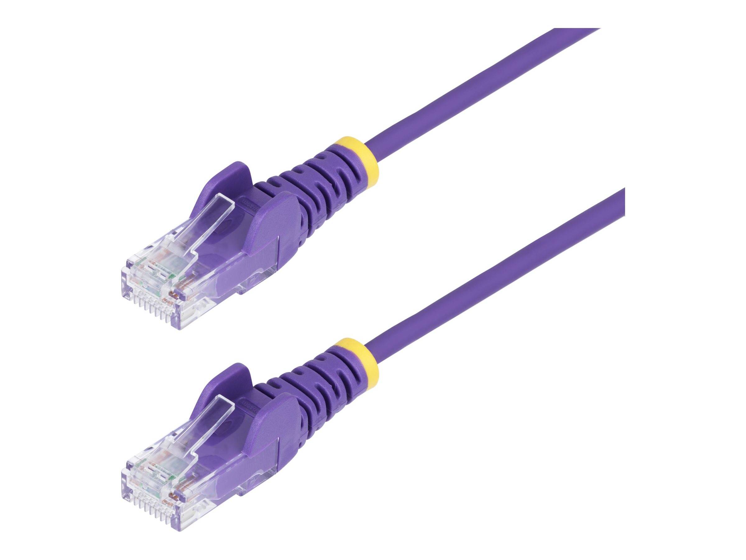 STARTECH 25cm Lila Slim CAT6-Kabel Netzwerk & Smart Home Netzwerk-Zubehör Netzwerk- und DAC-Kabel