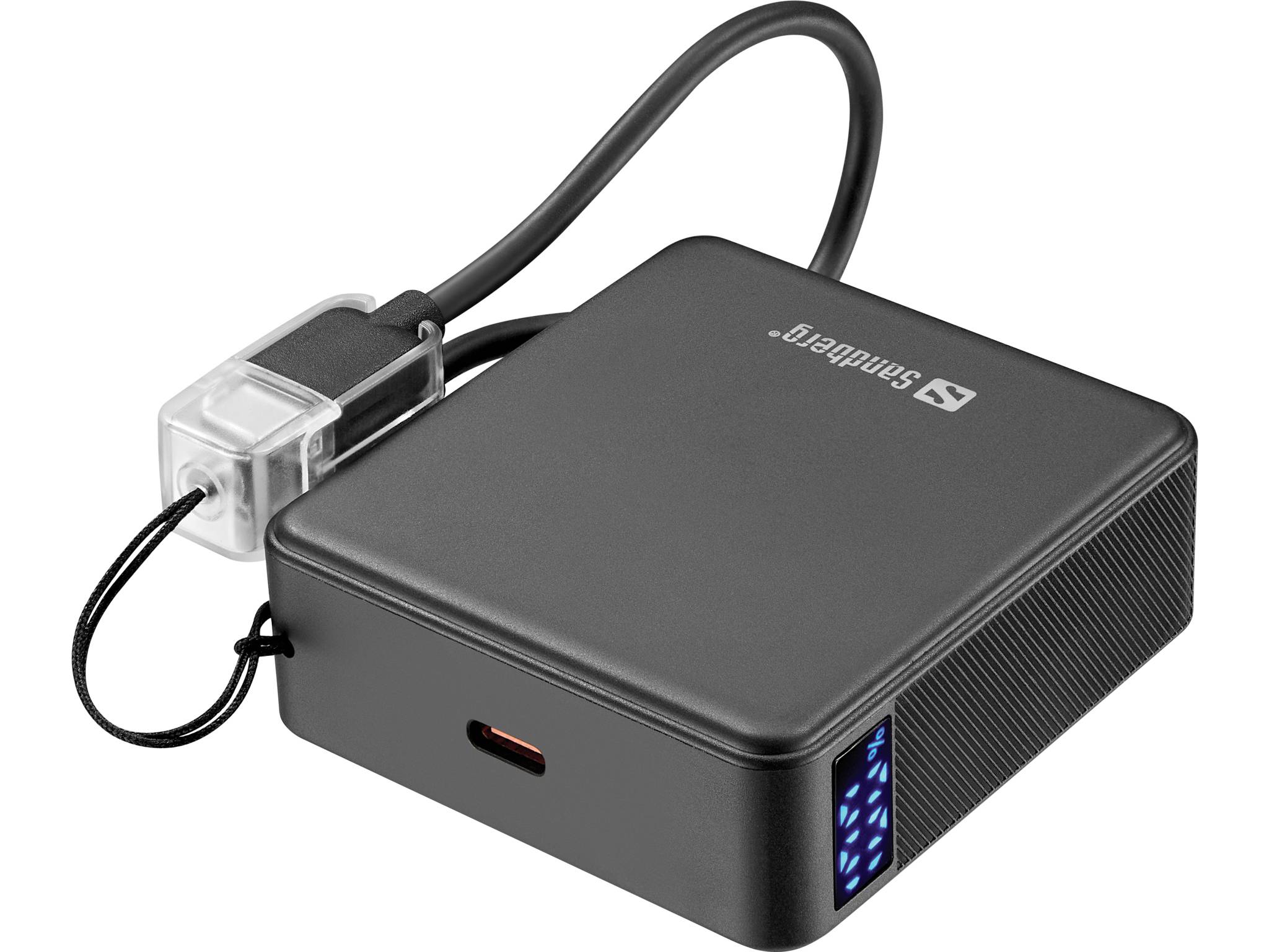 Sandberg Nano - Powerbank - 10000 mAh - 37 Wh - 20 Watt - PD (USB-C)