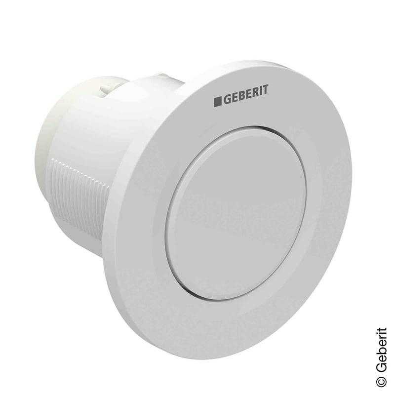 Geberit 116040111, Typ 01 Fernbetätigung Round weiß