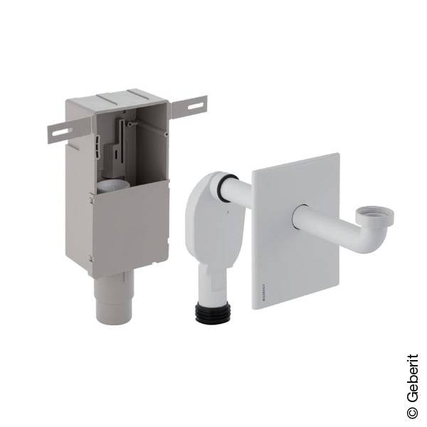 Geberit 151120111, Universal Unterputz-Siphon weiß