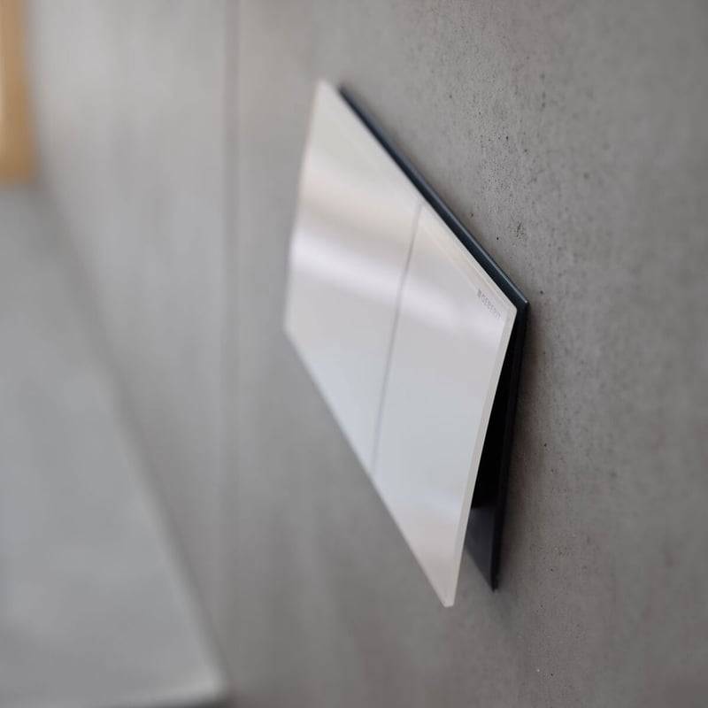 Geberit 115622SI1, Sigma70 Betätigungsplatte Square weiß