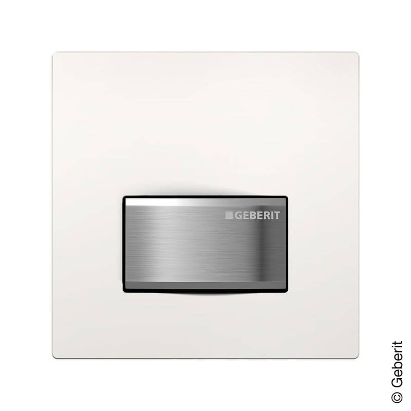 Geberit 116016115, Typ 50 Betätigungsplatte Square weiß
