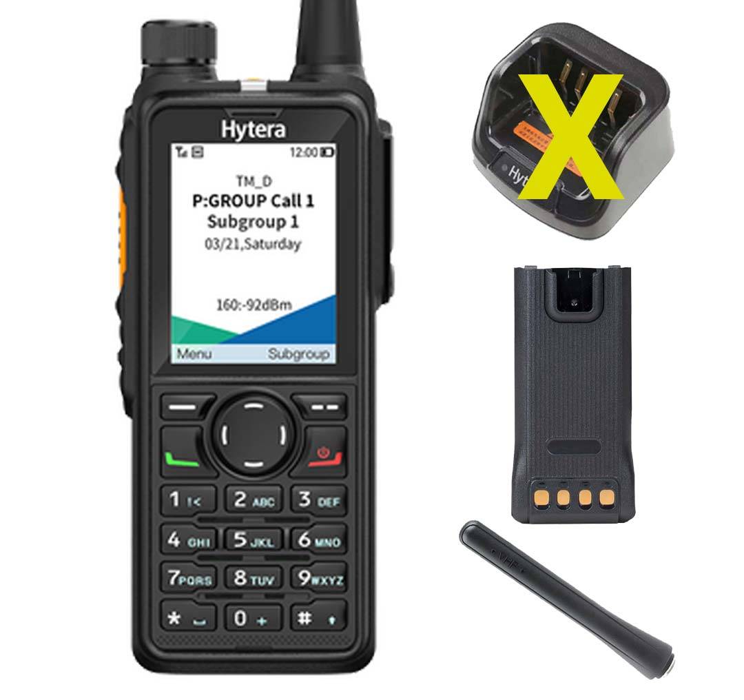 SET Hytera HP785 VHF 136-174MHz Batterie Antenne AN0165H02 HP785V1