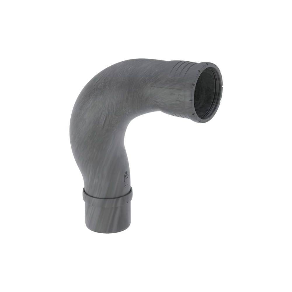 Geberit Bogen Silent-Pro BackFlip, 90 Grad, DN 100, 110mm, PP-MX, Schwarz