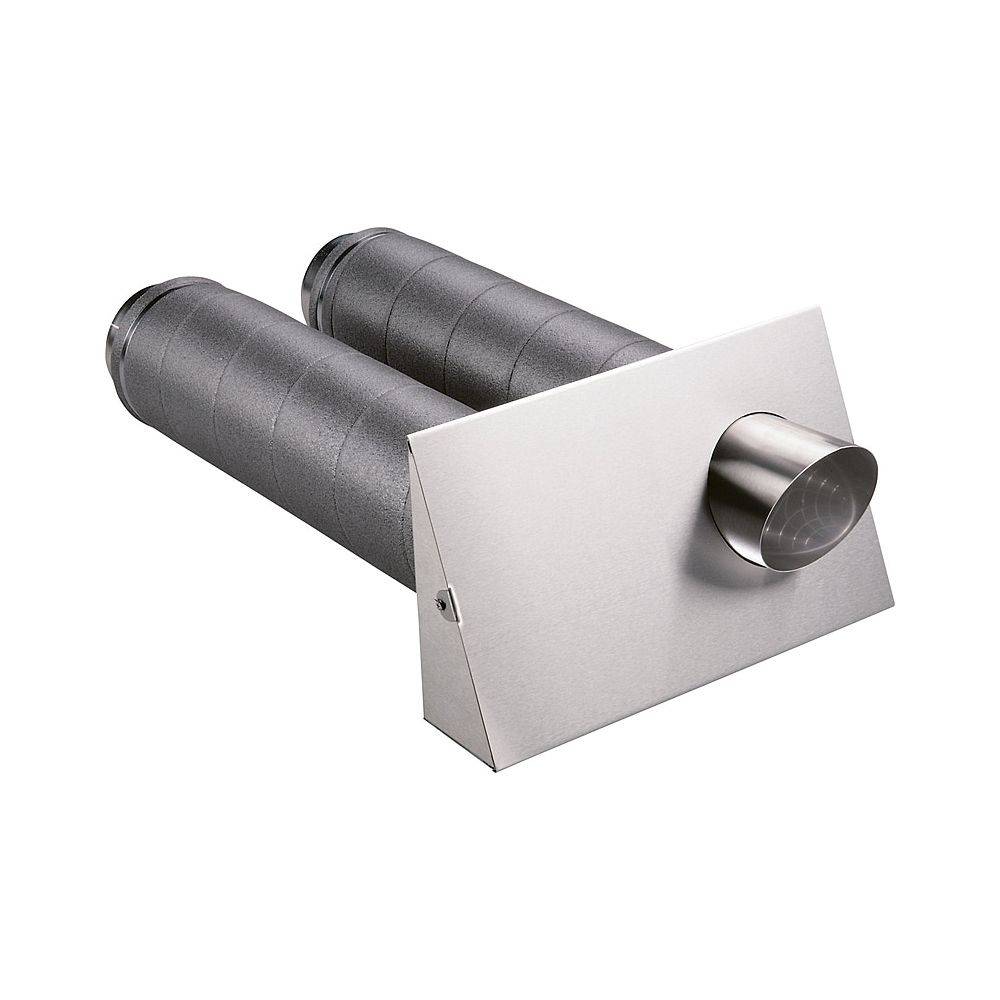 Bosch Außen-/Fortluftelement WGE 125 für Wohnungslüftung, D 125mm