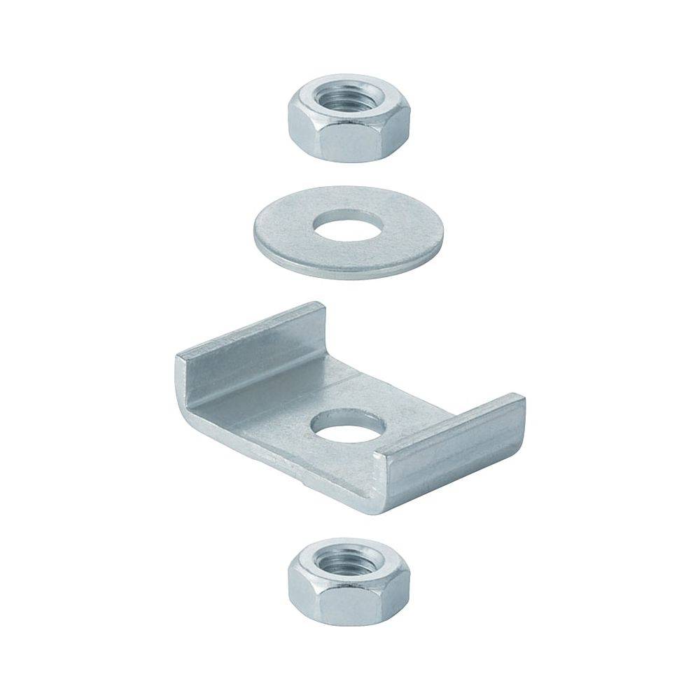 Geberit Aufhängeelement Pluvia C-Profil, 1,1x4,7x3cm, Stahl, verzinkt, 363862001