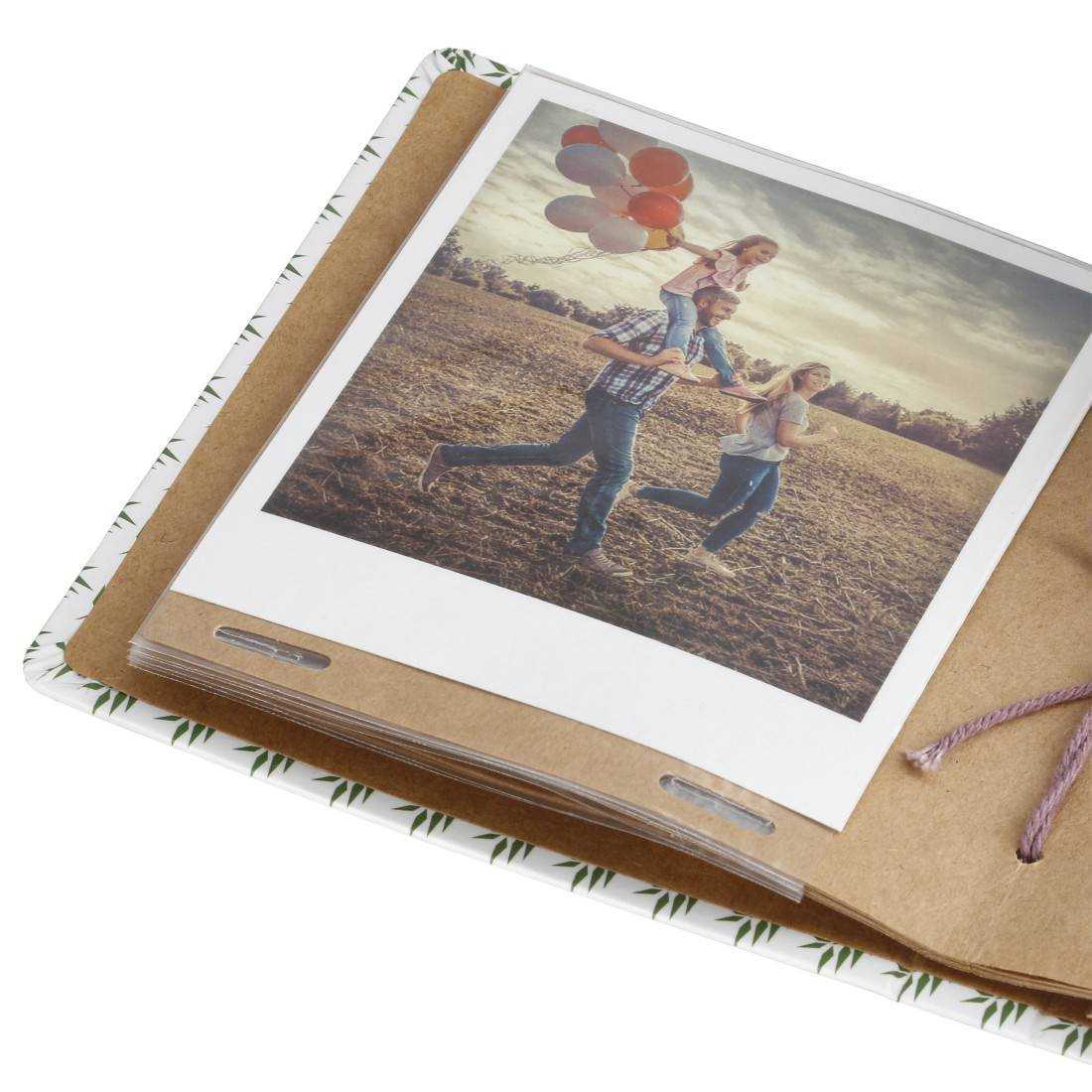 hama 00002394 Einsteck-Album "Fern", für 28 Sofortbilder bis max. 8,9x10,8 cm