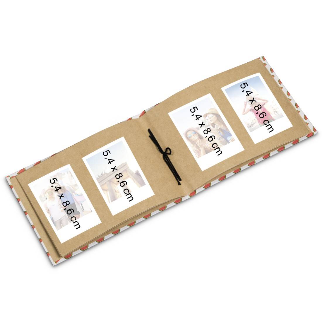 hama 00002398 Buch-Album "Cool Story", 18x13 cm, 20 braune Seiten