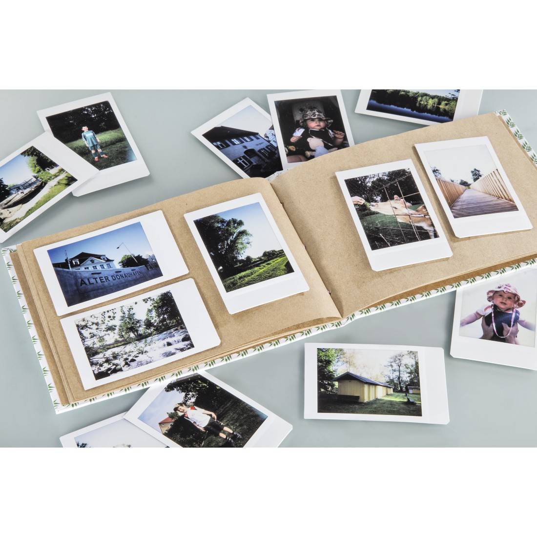 hama 00002398 Buch-Album "Cool Story", 18x13 cm, 20 braune Seiten