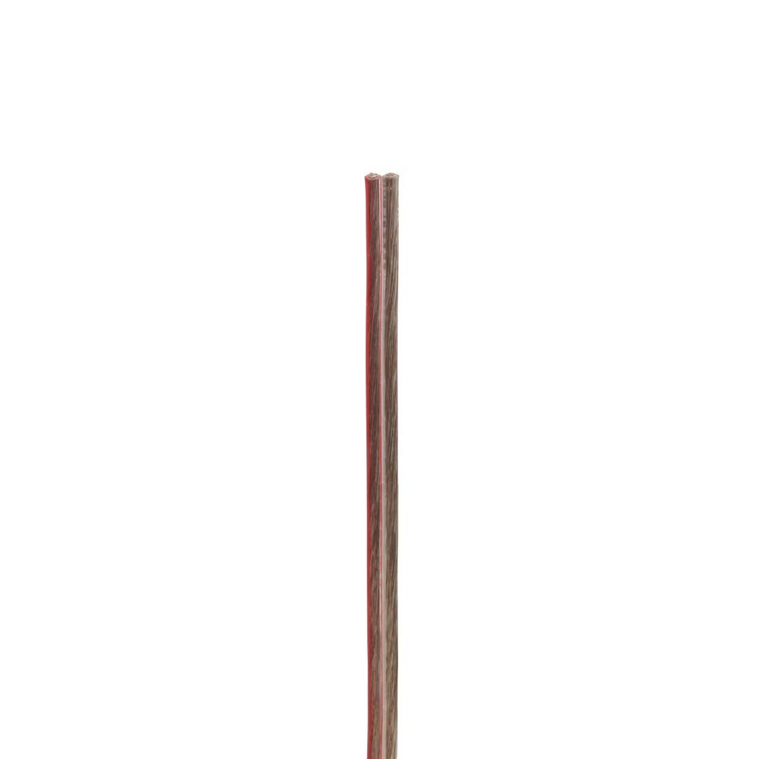 hama 00205142 Lautsprecherkabel, 2x 1,5 mm², 10 m, Transparent