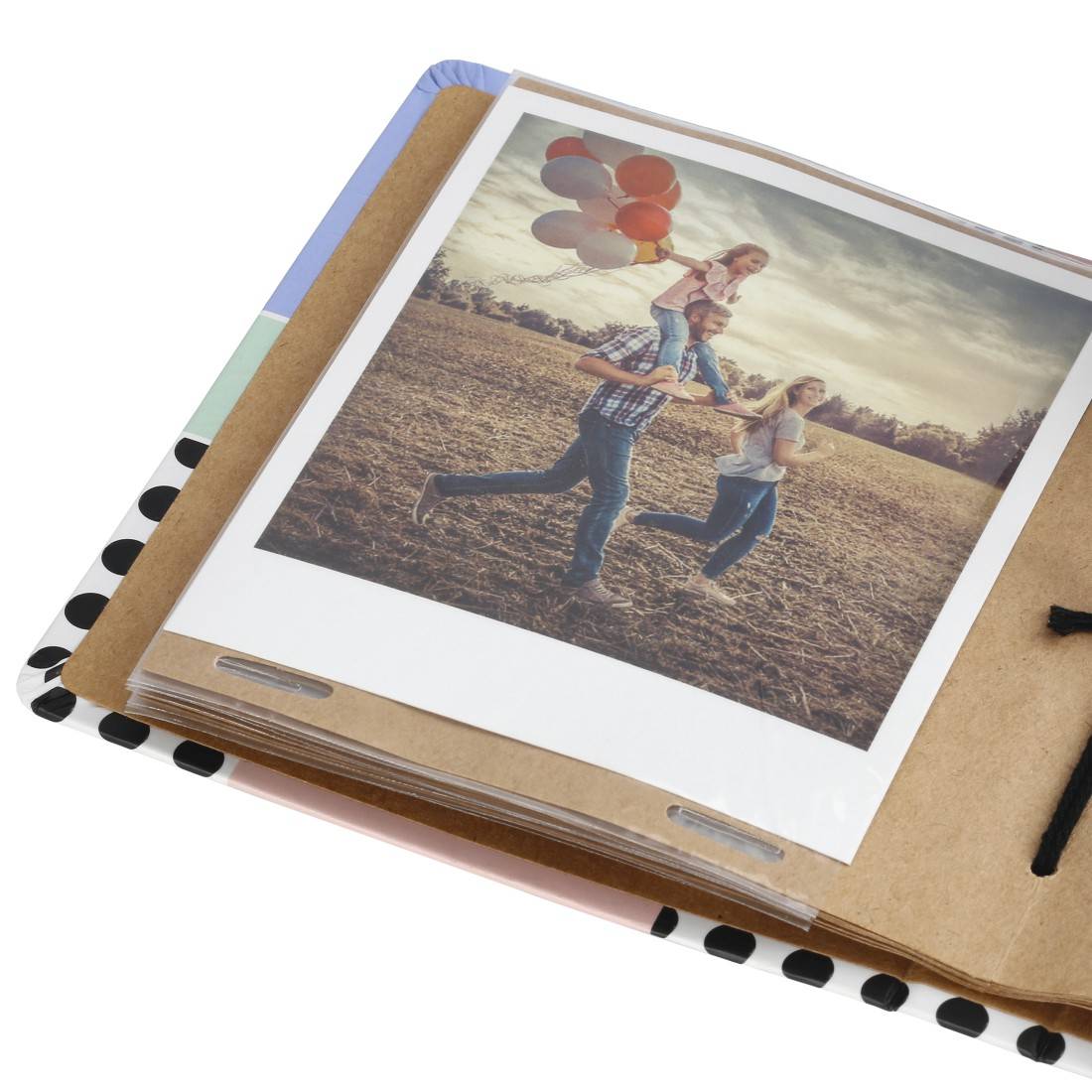 hama 00002397 Einsteck-Album "Cool Story", für 28 Sofortbilder bis max. 8,9x10,8 cm