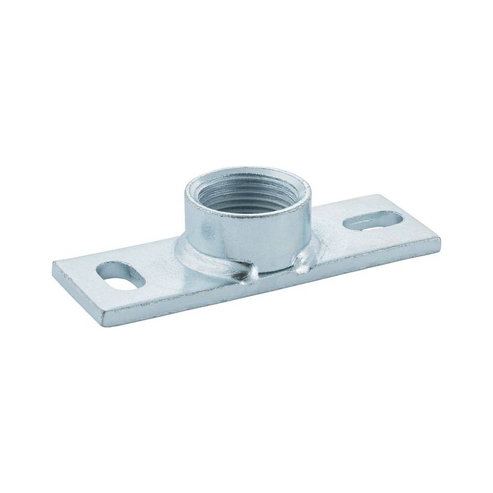 Geberit Grundplatte rechteckig, Zweiloch, 40x120mm x G1, 1 Stk.