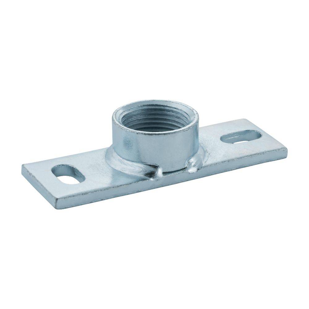Geberit Grundplatte rechteckig, Zweiloch, 40x120mm x G1, 1 Stk.