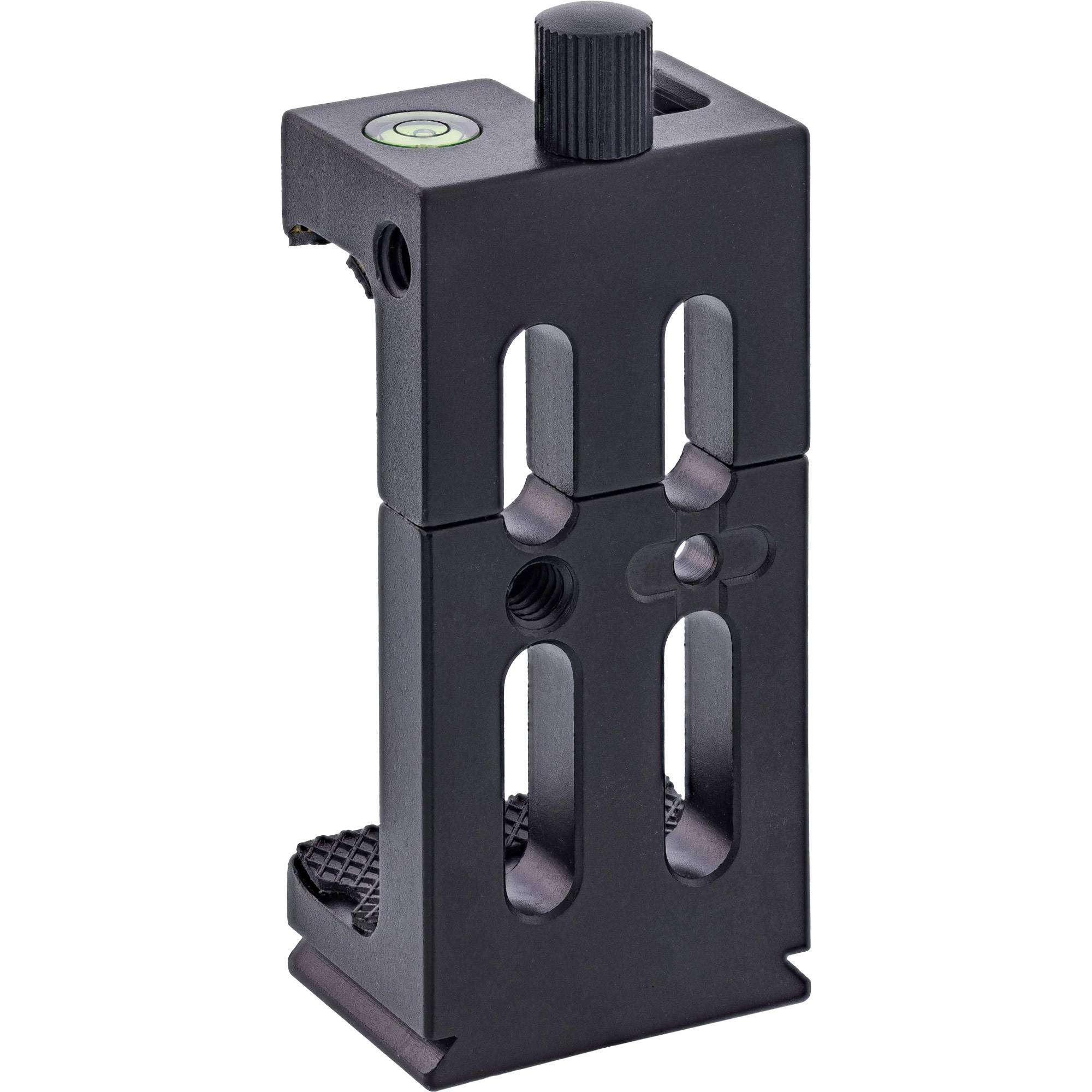 InLine® Universalklemme, Smartphone Halterung, 60-95mm, 1/4-Zoll-Gewinde Schlösser / Stative