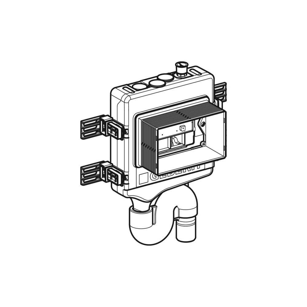 Geberit Hygienespülung HS50, 1 Wasseranschluss, DN50, Digital I/O, Sensorik, Bus, 1 Stk.