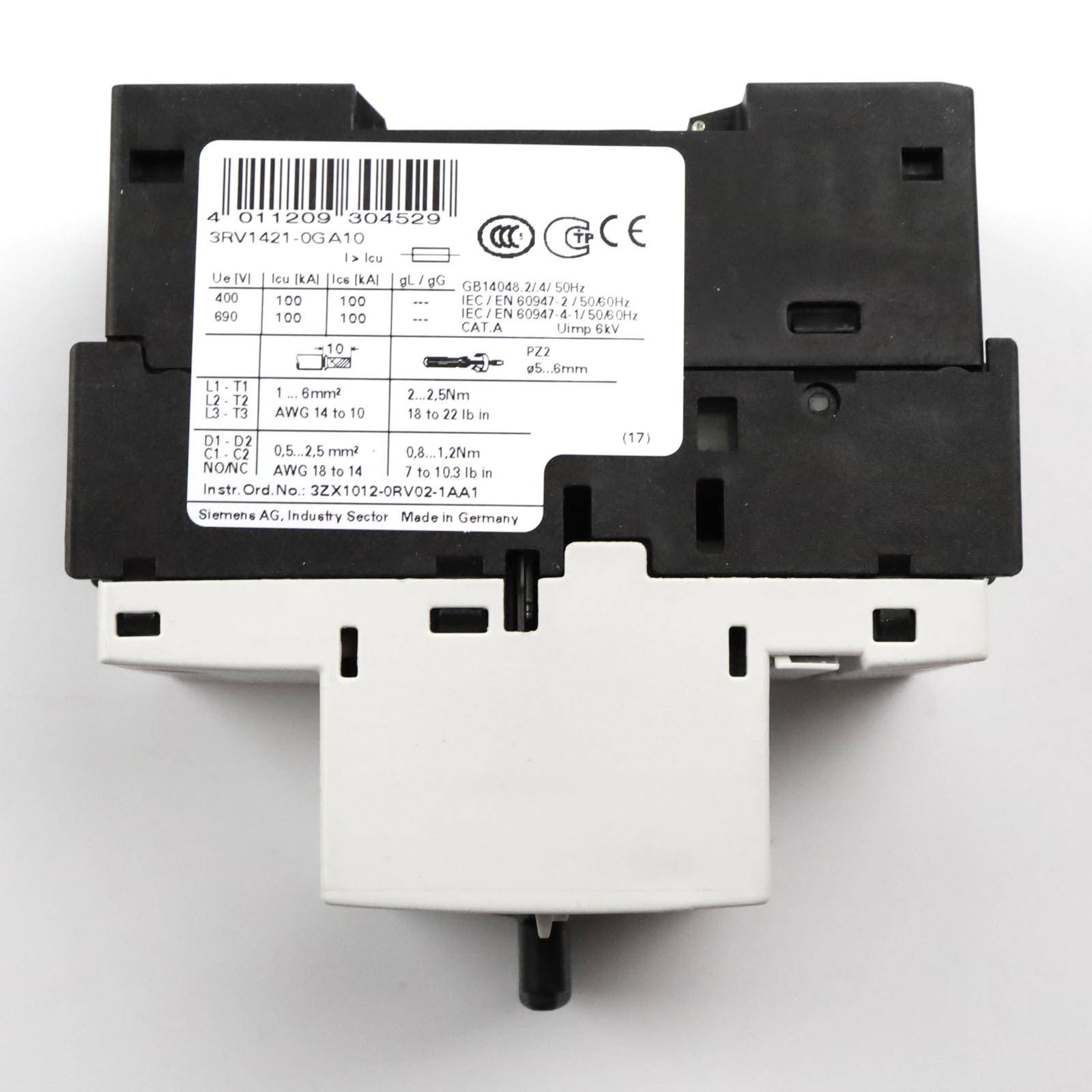 Siemens Sirius Leistungsschalter 3RV1421-0GA10 (3RV1421-0GA10)