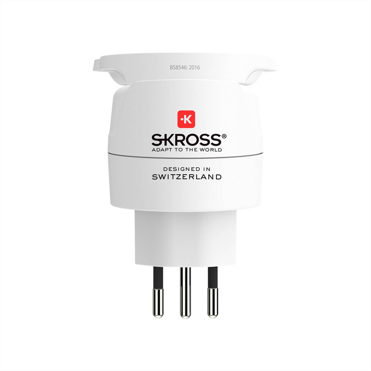 SKROSS 1.500273C-E, Gerade, Gerade, Weiß