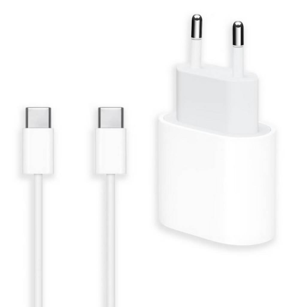 USB-C Schnellladegerät (20 W) mit USB-C-Kabel (100cm)