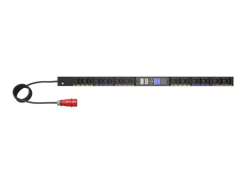 Eaton G4 - Stromverteilungseinheit (Rack - einbaufähig) - 16 A, gemessener Eingang - Wechselstrom 240/415 V - 11 kW - 3