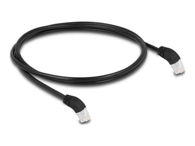 RJ45 Netzwerkkabel Cat.6A S/FTP gewinkelt...