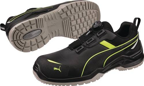 Sicherheitsschuh KRYPTON GREEN DISC LOW Gr.45 W.11 schwarz/grün