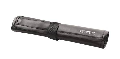 Ringmaulschlüsselsatz 8-tlg.SW 8-19mm Form A CV-Stahl in Rolltasche TECWERK