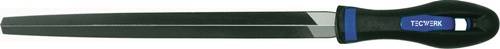 Werkstattfeile DIN 7261 L.200mm Q.14mm Hieb 2 Dreikant 2K-Ergo TECWERK