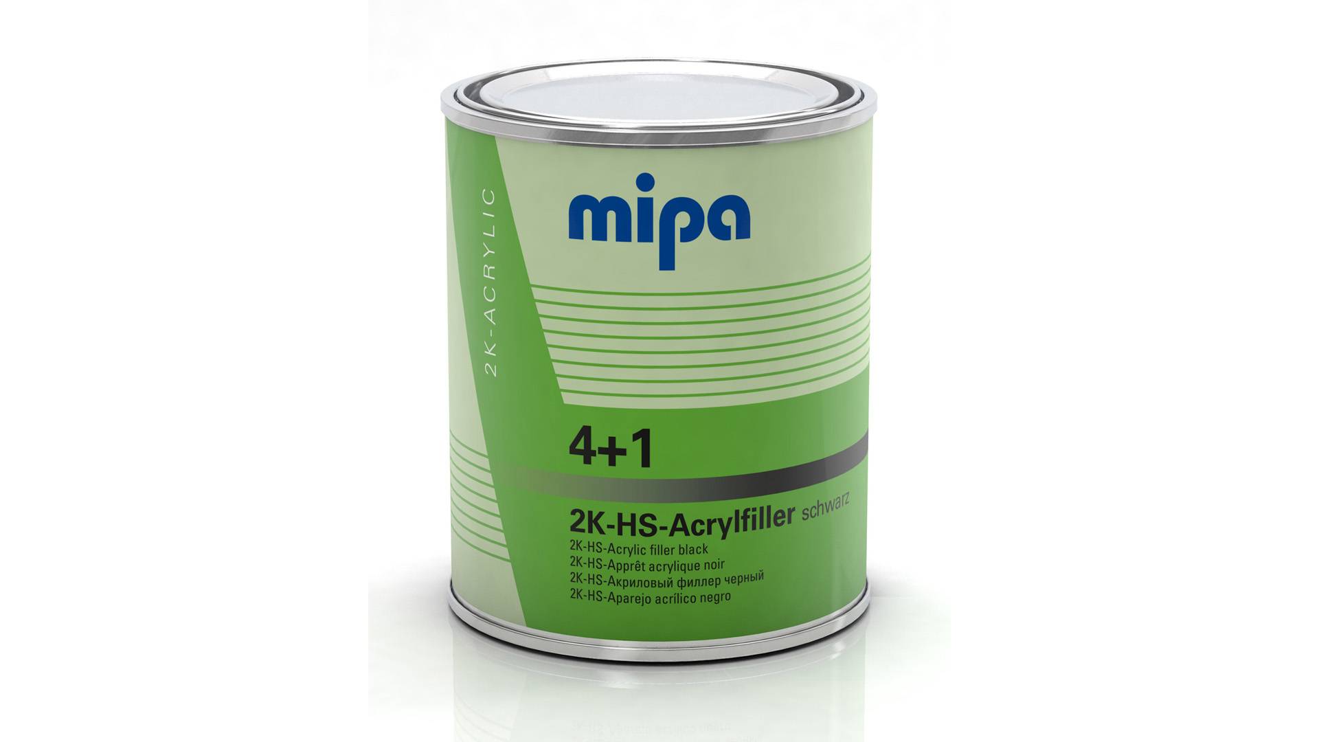 Mipa 4+1 Acrylfiller HS schwarz (1l)