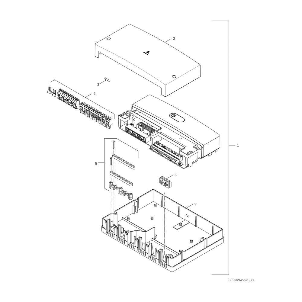 Bosch Wohnungslüftungsgerät Vent V5001 C 260E, 260m3/h, mit Enthalpiewärmetauscher