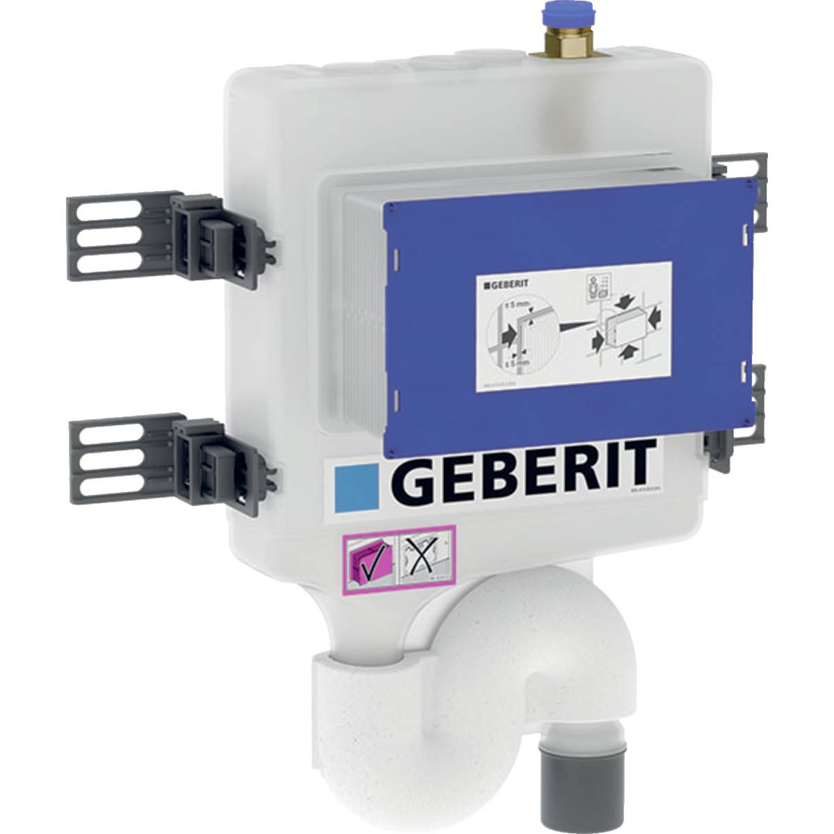 Geberit Hygienespuelung HS30, 1 Wasseranschl. ohne Schnittstellen, ohne Sensorik, 1 Stk.
