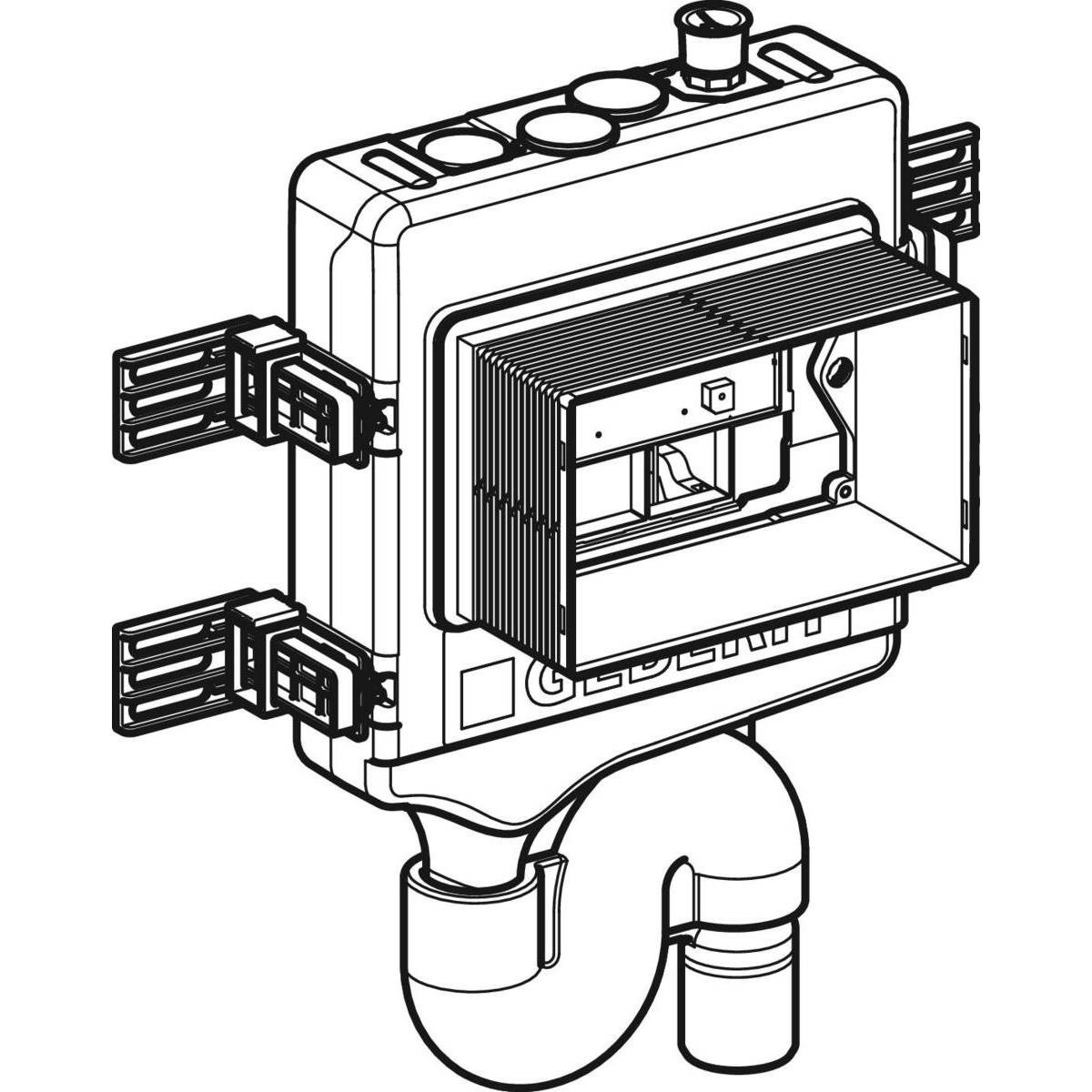 Geberit Hygienespuelung HS30, 1 Wasseranschl. ohne Schnittstellen, ohne Sensorik, 1 Stk.