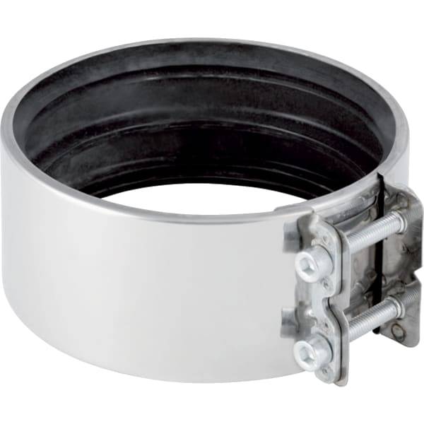 Geberit Übergangs-Spannverbinder d75 Edelstahl 359434, 1 Stk.