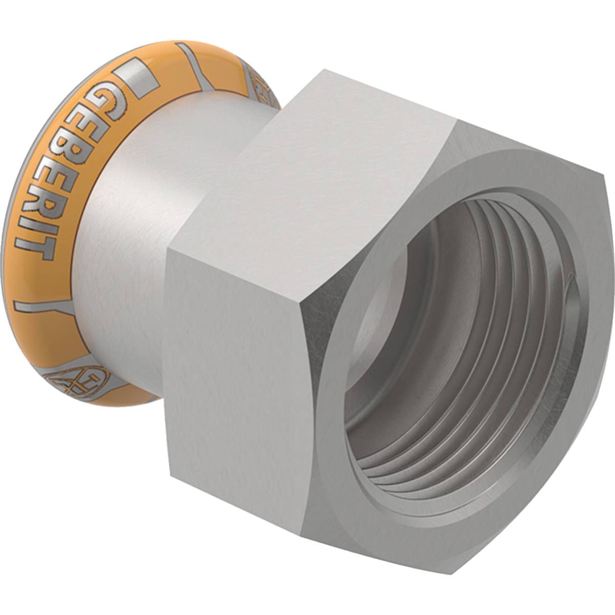Geberit Mapress Therm Übergang d54mm x Rp2, NPW, 1 Stk.