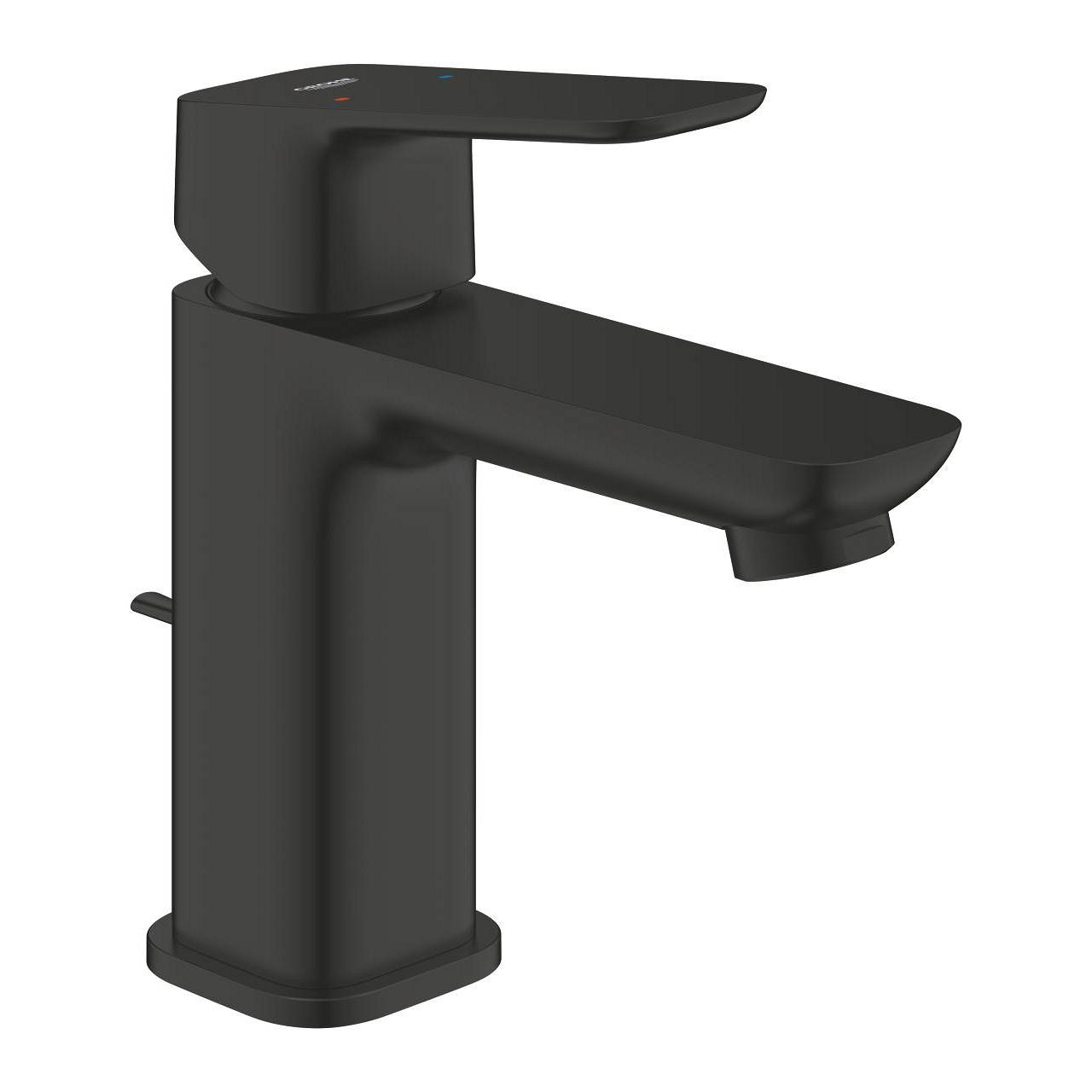 GROHE EH-Waschtischbatterie Cubeo 101694 S-Size Zugstangen-Ablaufgarn. matt black