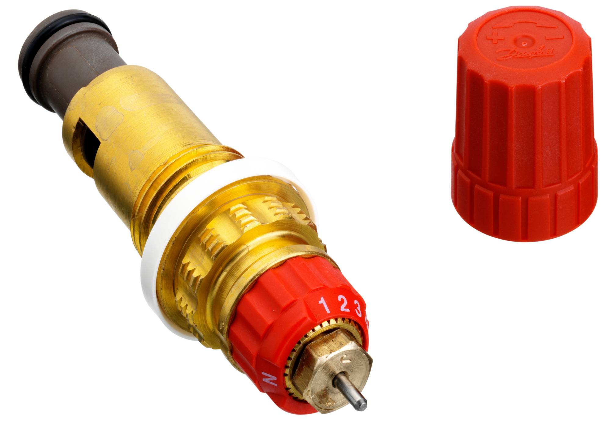 Danfoss Einbauventil Serie 3 RA-N G 1/2" AG, für VundN Cosmo-Nova-Heizörper