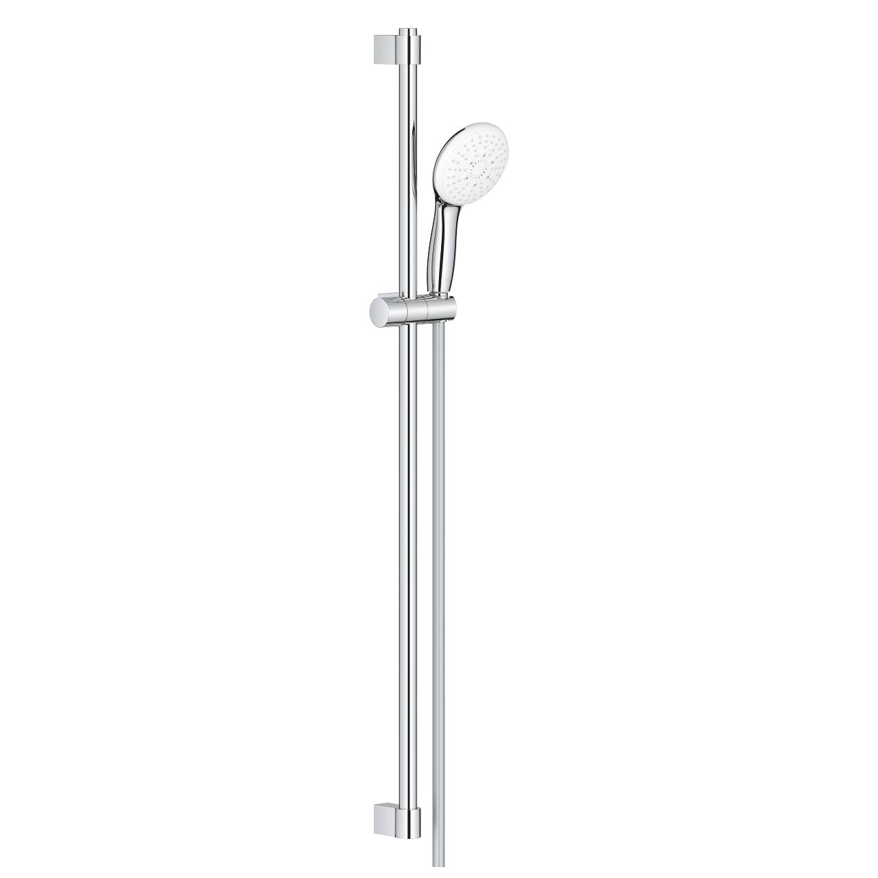 Grohe Tempesta 110 Brausestangenset, 900mm, Relexaflex 1750mm, 3 Strahlarten Rain/Jet/Massage, Durchfl. 13,5l/min, Chrom