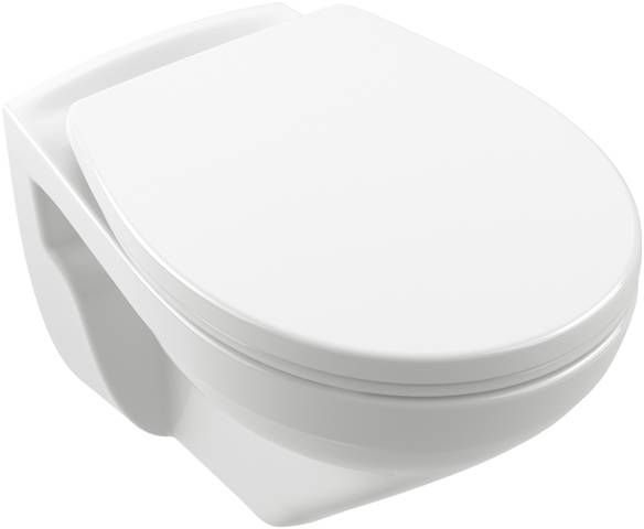 Villeroy & Boch T-WC spülrandlos Newo 360x540x350mm wandh. Abg. waagr. DF we Alpin, 1 Stk.