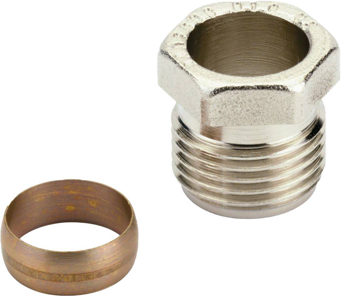 Danfoss Klemmverbinder R 1/2" AG auf 15mm für Stahl- und Kupferrohre