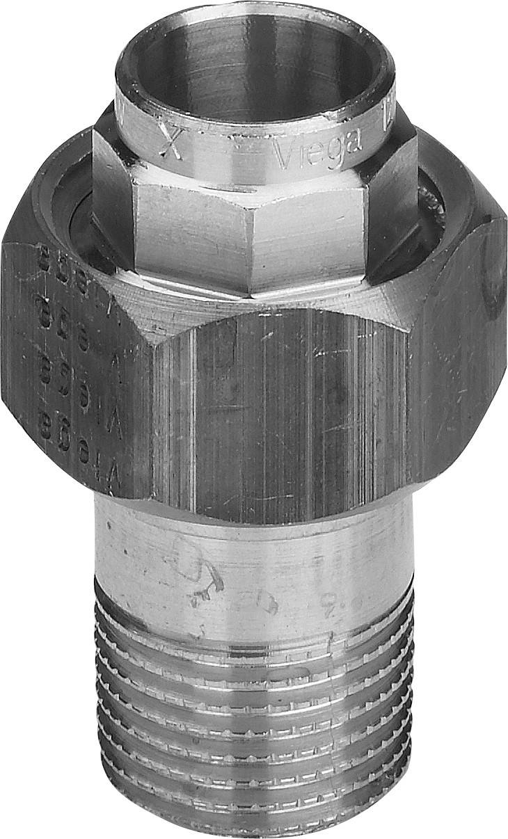 Viega Rohrverschraubung 94341G konischdichtend in 28mm x R1 Rotguss, 1 Stk.