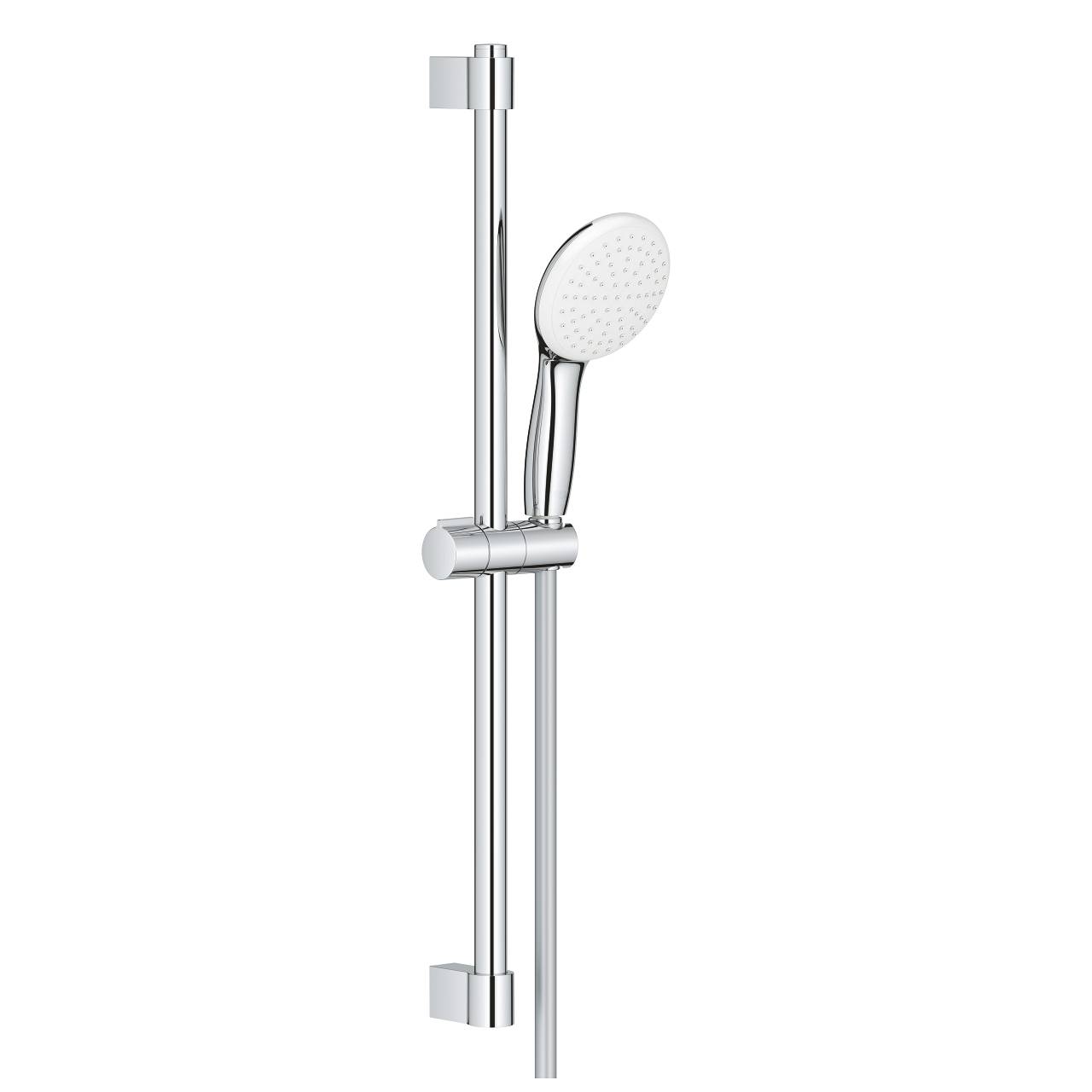 Grohe Tempesta 110 Brausestangenset, 600mm, Relexaflex 1750mm, 1 Strahlart, Durchfl. 16,6 l/min, Chrom, 27853003