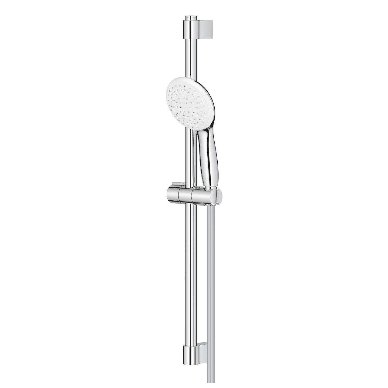 Grohe Tempesta 110 Brausestangenset, 600mm, Relexaflex 1750mm, 1 Strahlart, Durchfl. 16,6 l/min, Chrom, 27853003
