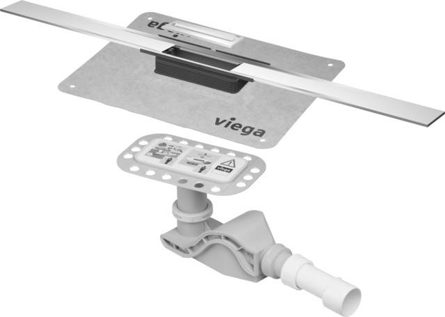 Viega Advantix Cleviva Duschrinne 4981.10, d. 1000mm, Edelstahl