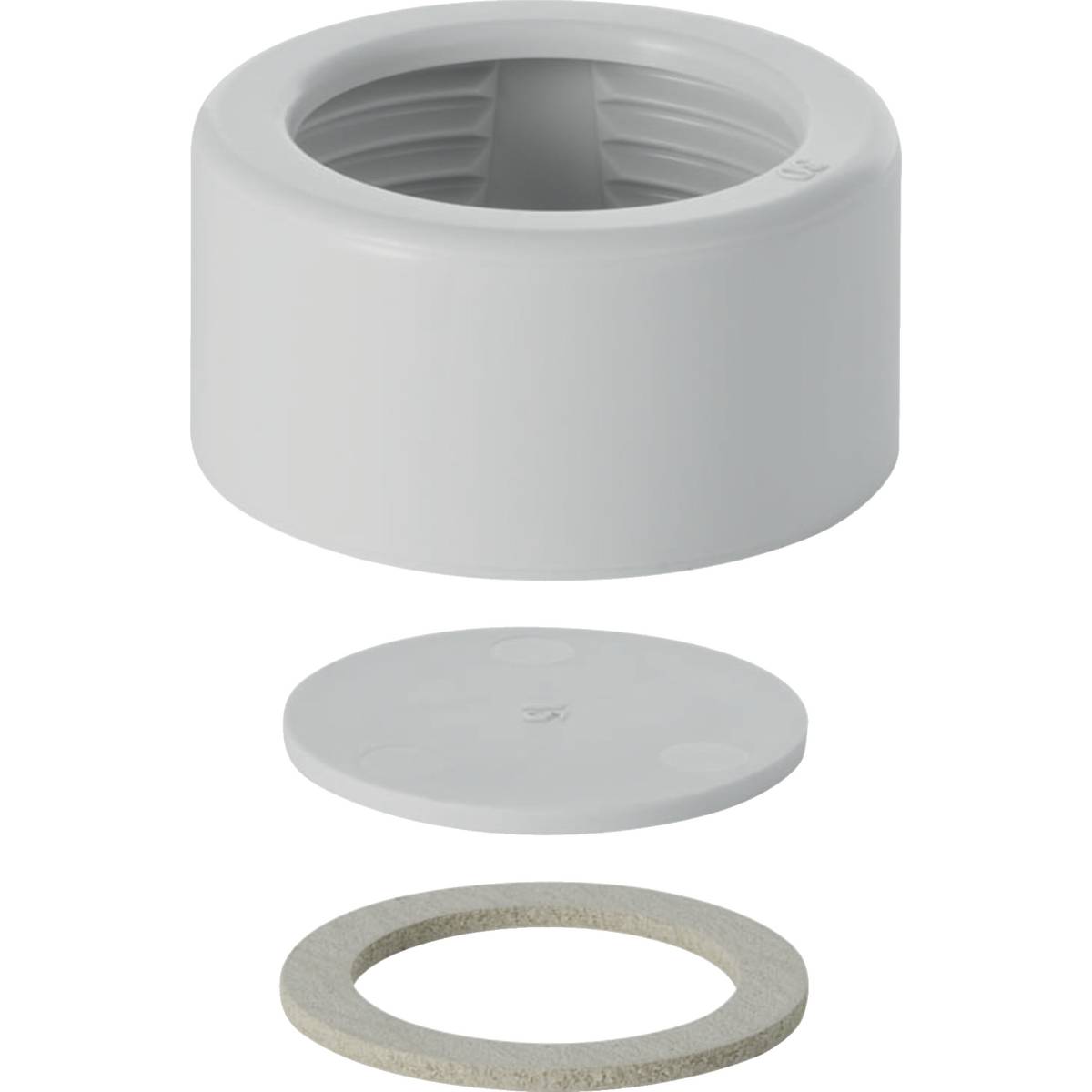 Geberit Verschraubung 1 Zoll weiss 252888, 1 Stk.