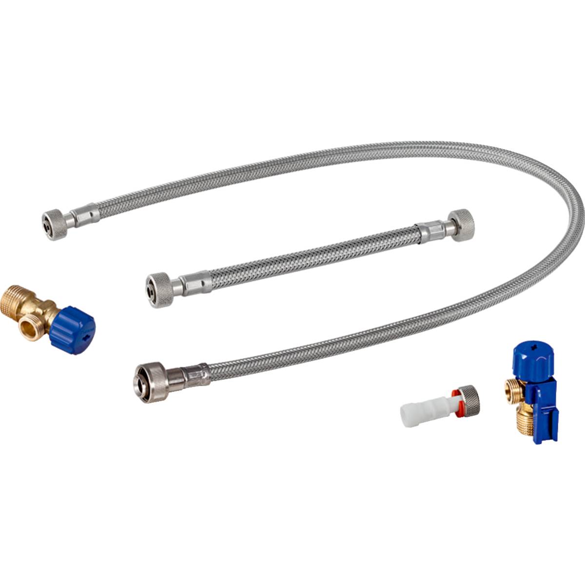 Geberit Wasseranschlussset unten zu Monolith Sanitärmodul, für WC, Höhe 101cm